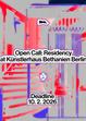 Open Call: Rezidence v Künstlerhaus Bethanien Berlin
